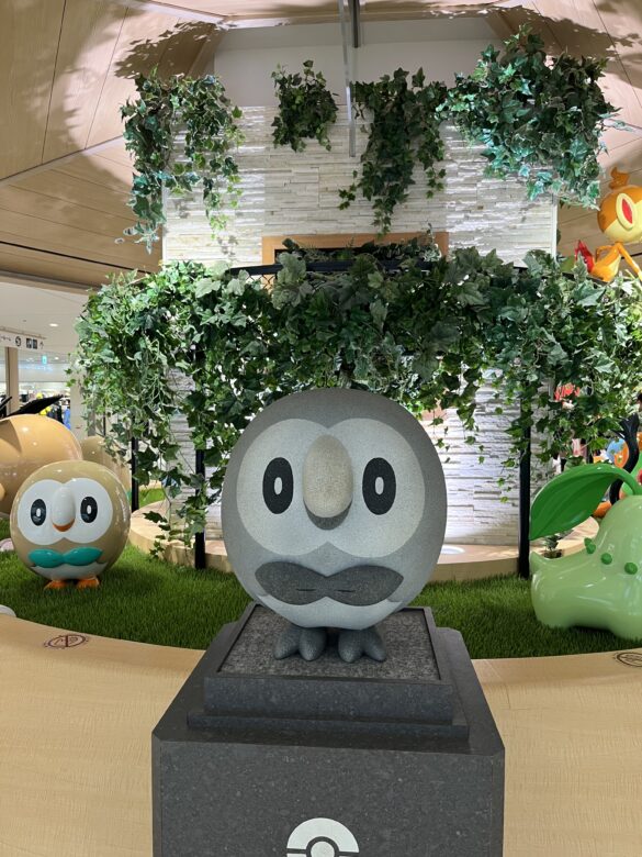 Rowlet at Pokemon Center MEGA TOKYO ,Ikebukuro Sunshine City