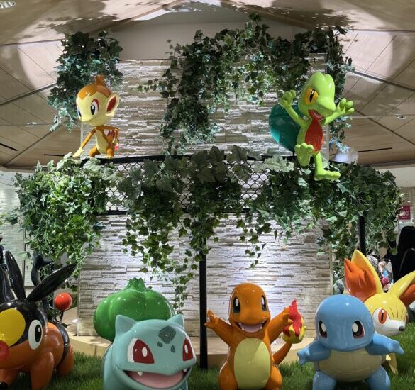 Many pokemon at Pokemon Center MEGA TOKYO ,Ikebukuro Sunshine City
