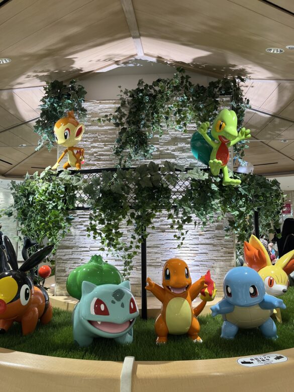 Many pokemon at Pokemon Center MEGA TOKYO ,Ikebukuro Sunshine City
